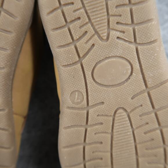 Childrens Place Shoes Baby Toddler 7 Bootie Sneaker Lace Up Moc Brown Trainer - Picture 11 of 12